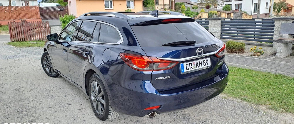 Mazda 6 cena 77000 przebieg: 184000, rok produkcji 2018 z Radomyśl Wielki małe 781